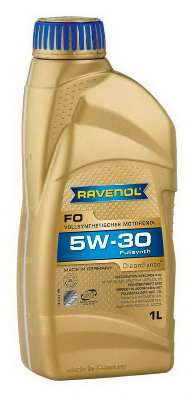 фото Масло моторное ravenol fo sae 5w30 синтетическое, 1 л