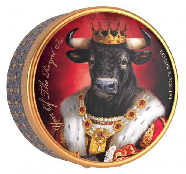 фото Чай черный richard year of the royal ox крупнолистовой, 40 г