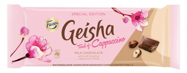 

Шоколад молочный Fazer Geisha Touch of Cappuccino, 100 г