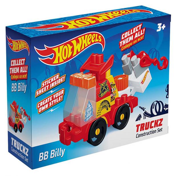 

Конструктор Bauer 720 Hot Wheels машинка серия truckz BB Billy