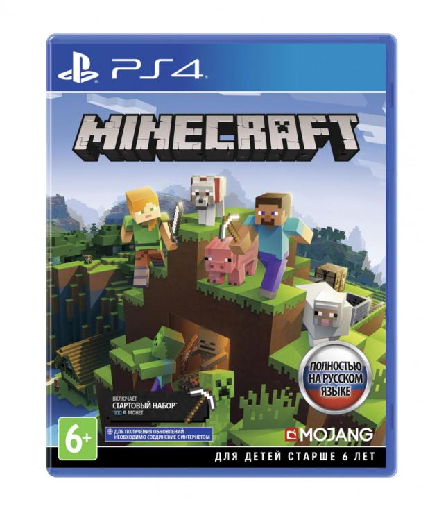 фото Игра для playstation 4 minecraft sony