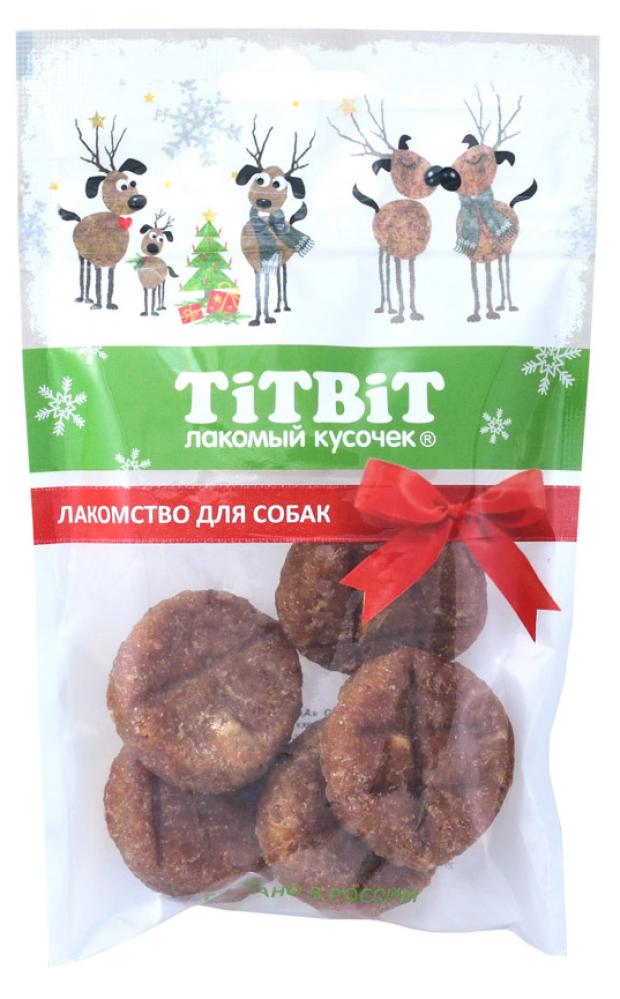 фото Лакомство для собак titbit котлета куриная, 70 г