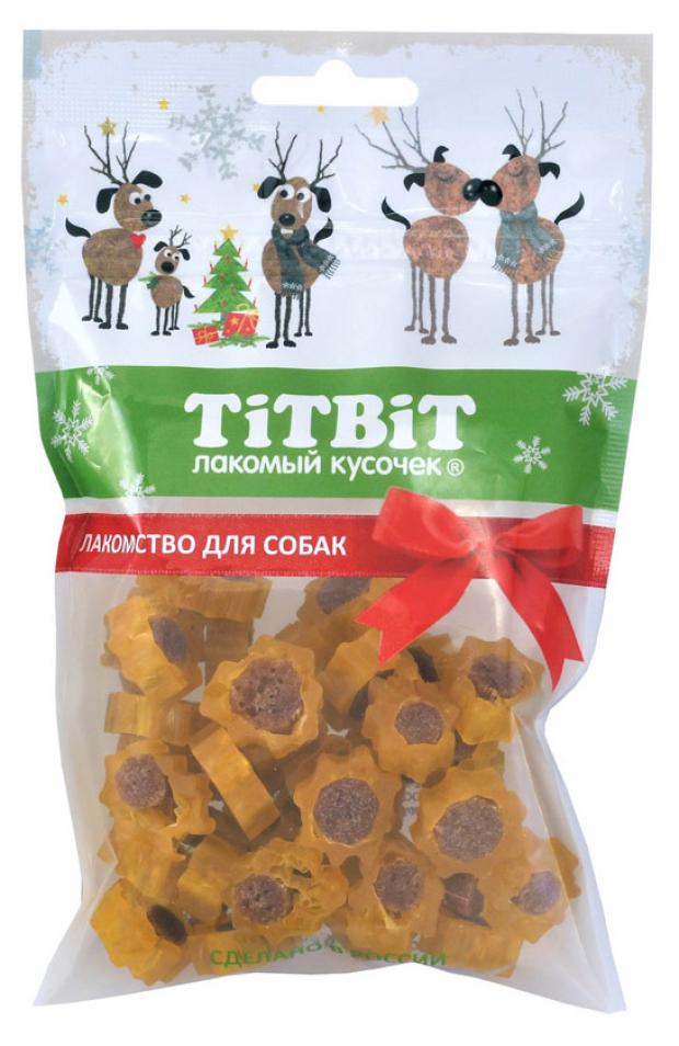 фото Лакомство для собак titbit мармелад мясной с говядиной mini, 70 г