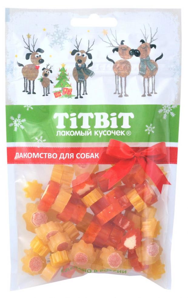 фото Лакомство для собак titbit мармелад мясной ассорти, 70 г