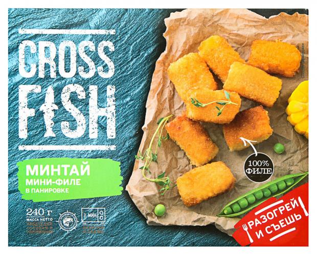 фото Минтай мини-филе crossfish в панировке, 240 г