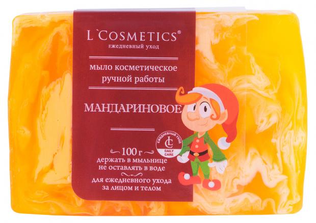 фото Мыло косметическое l'cosmetics мандариновое ручная работа, 100 г