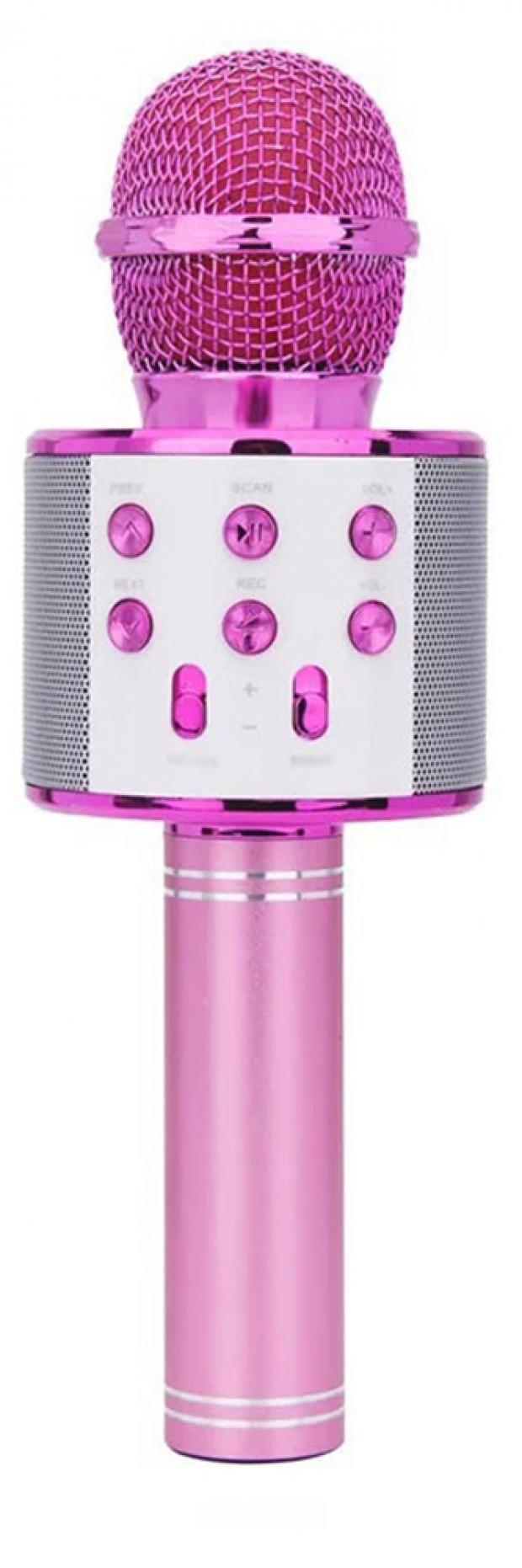 Караоке-микрофон Belsis Acoustic MA3001BE беспроводной розовый