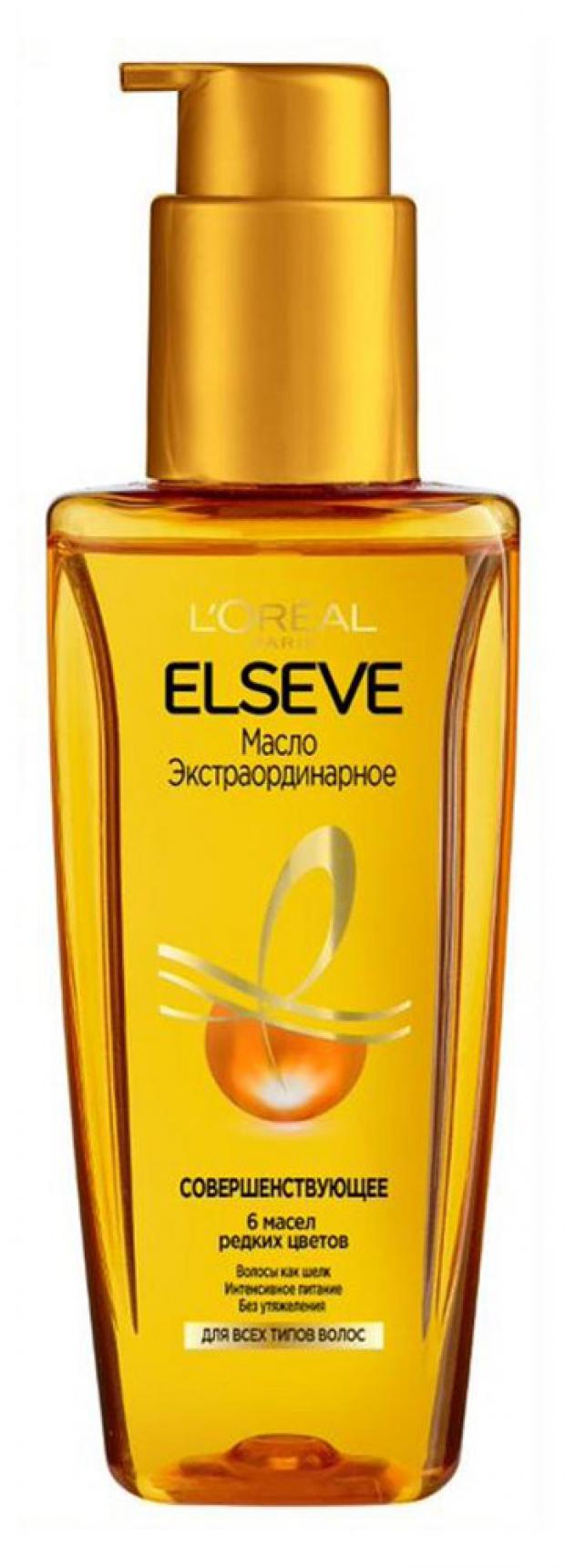 фото Масло для волос l'oreal paris elseve экстраординарное, 100 мл