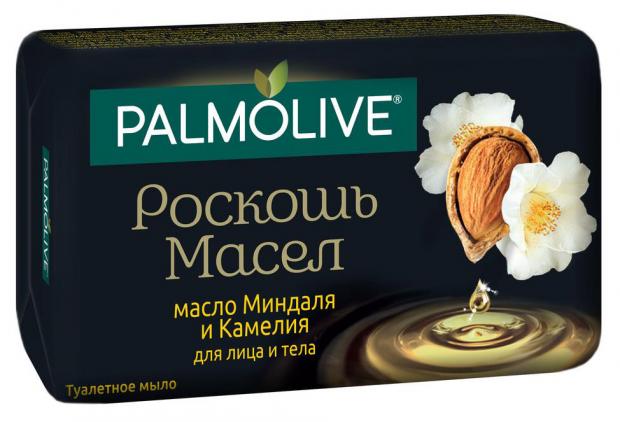 фото Мыло туалетное palmolive роскошь масел с маслом миндаля и камелии, 90 г