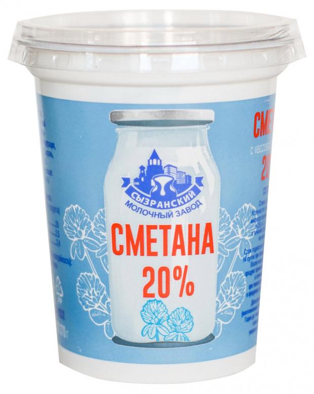 

Сметана «Сызранский молочный завод»20%, 370 г