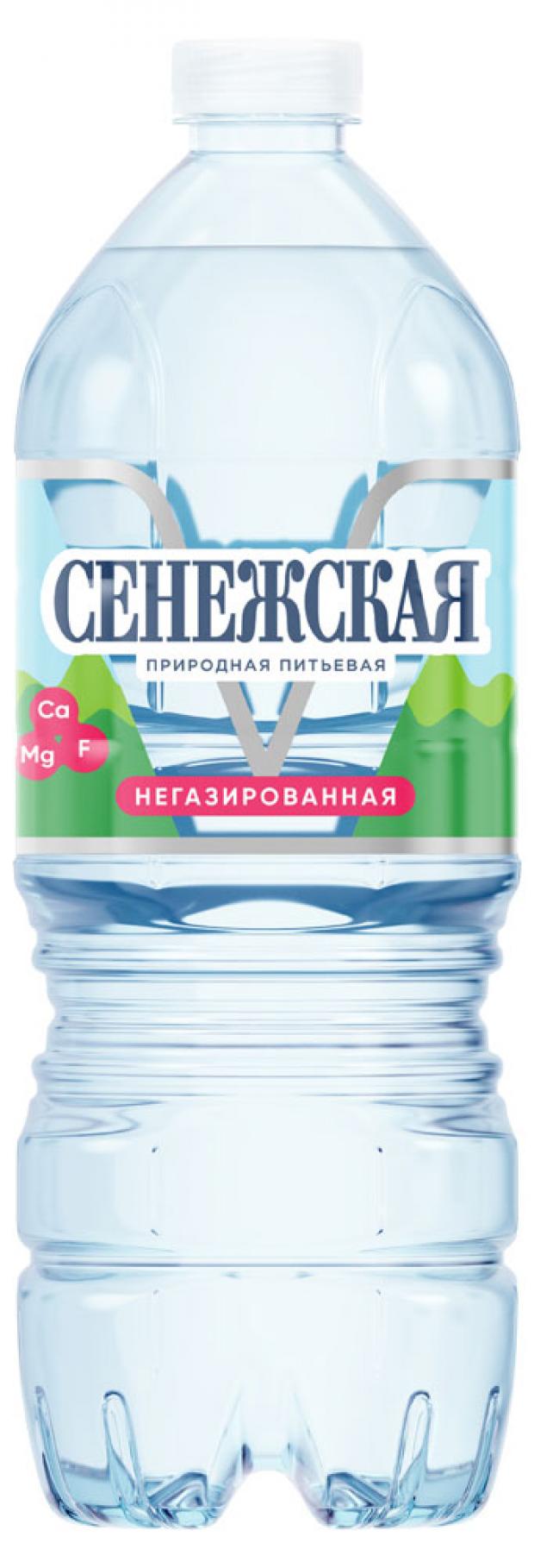 Вода питьевая «Сенежская» без газа, 1 л