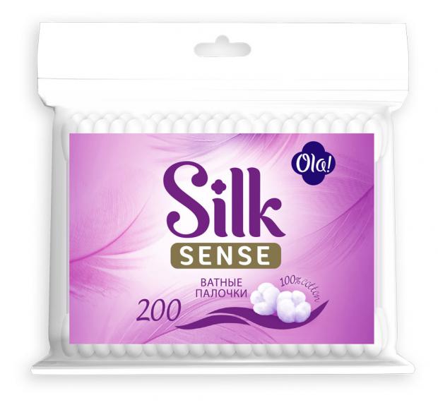 фото Ватные палочки ola! silk sense, 200 шт