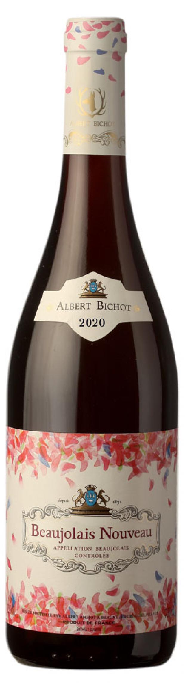 

Вино ALBERT BICHOT Beaujolais Nouveau красное сухое Франция, 0,75 л