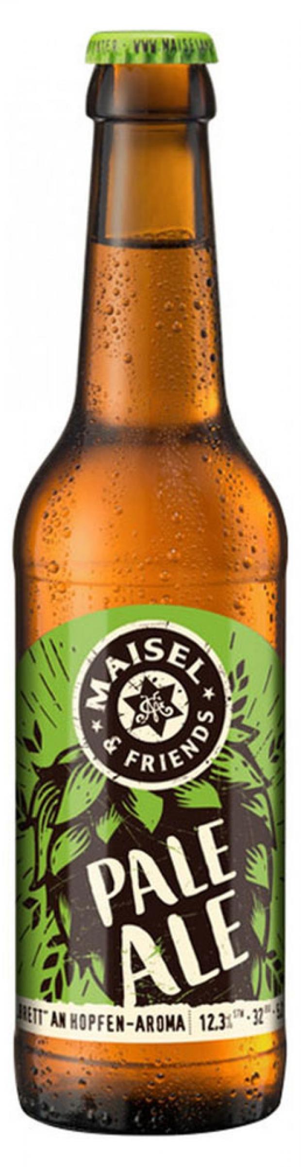 

Пиво безалкогольное Maisel&Friends Pale Ale светлое нефильтрованное, 330 мл