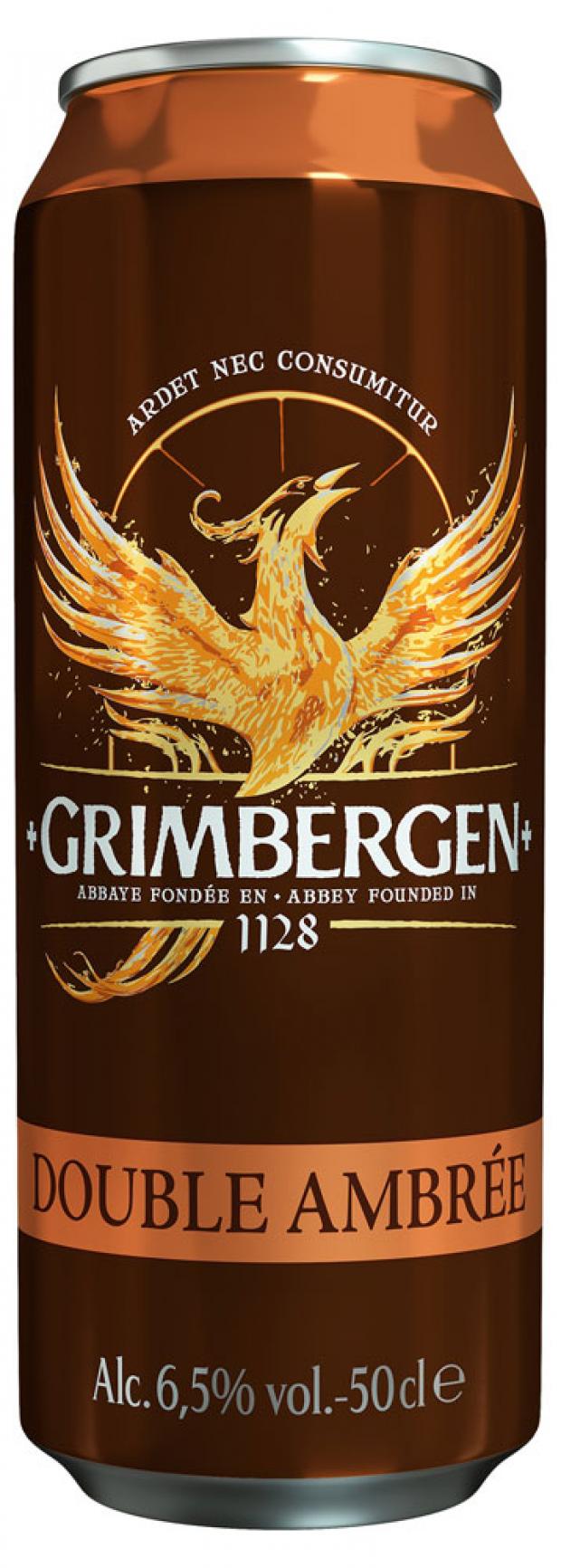 фото Пиво grimbergen double ambree темное фильтрованное 6,5%, 500 мл