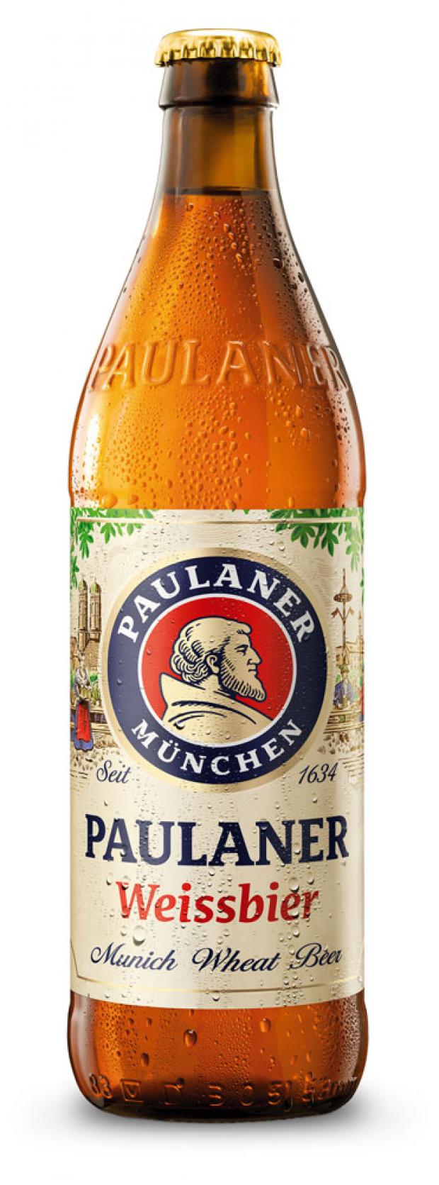 фото Пиво paulaner weissbier светлое нефильтрованное 5,5%, 500 мл