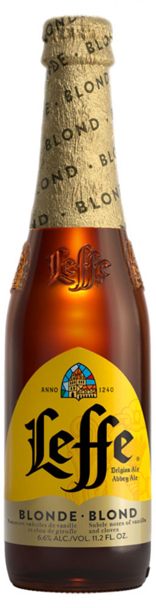 фото Пивной напиток leffe blond светлое фильтрованное 6,6%, 330 мл