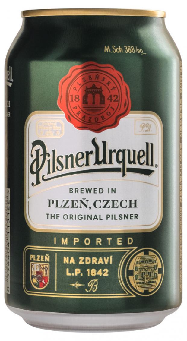 фото Пиво pilsner urquell светлое фильтрованное 4,4%, 330 мл