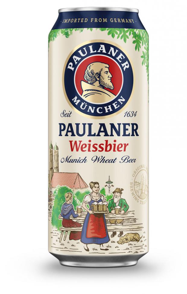 фото Пиво paulaner weissbier светлое нефильтрованное 5,5%, 500 мл