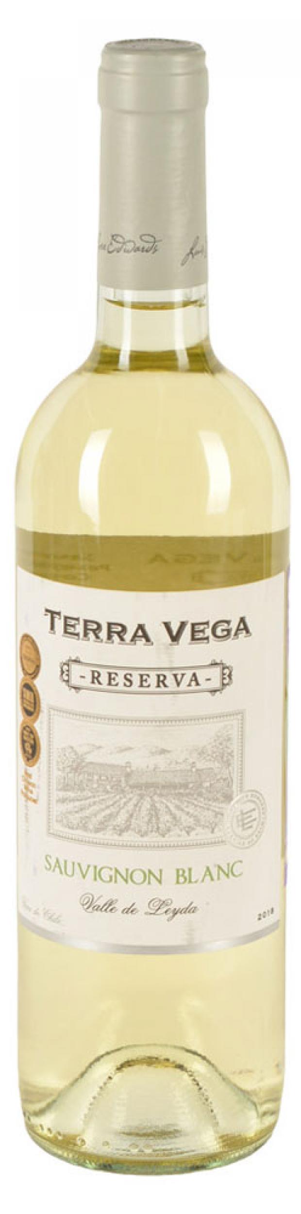 

Вино Terra Vega Reserva Sauvignon Blanc белое сухое Чили, 0,75 л