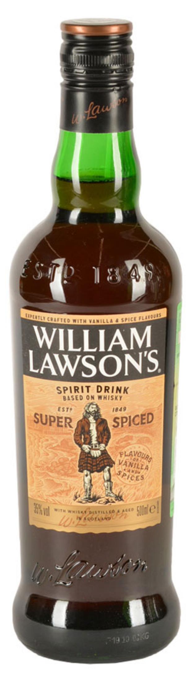 фото Виски william lawson's super spiced россия, 0,5 л