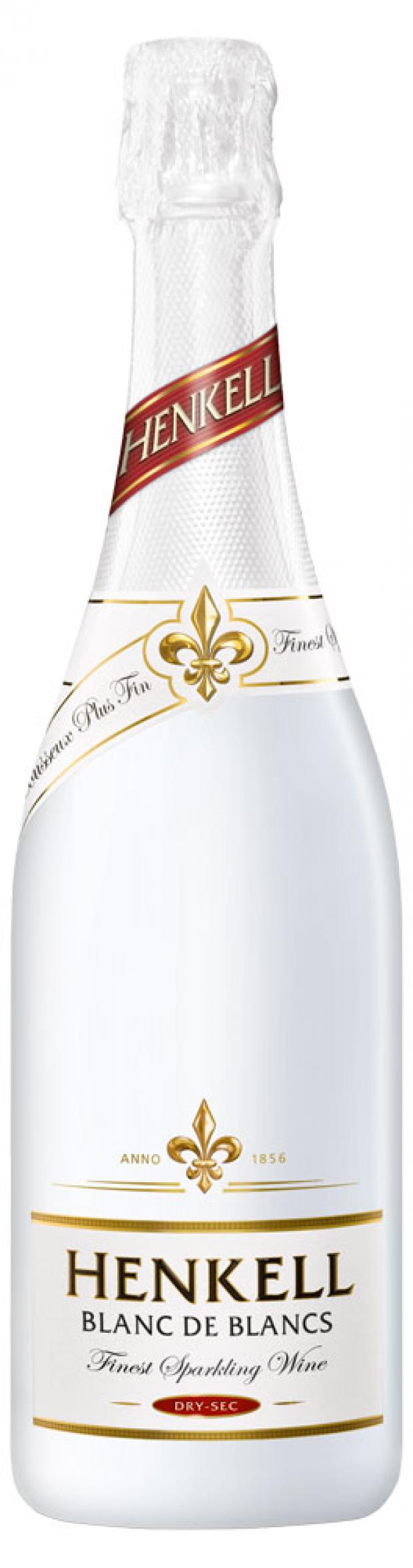 фото Вино игристое henkell blanc de blancs белое сухое германия, 0,75 л