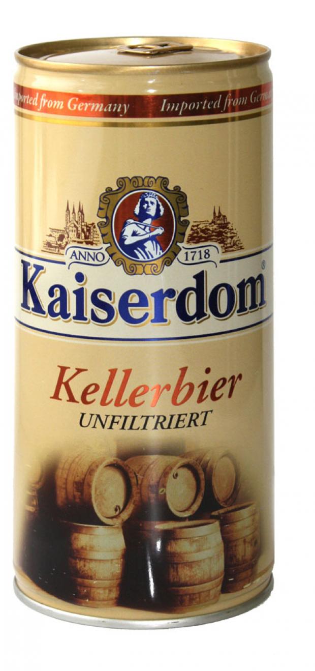 фото Пиво kaiserdom kellerbier светлое нефильтрованное осветленное 4,7%, 1 л