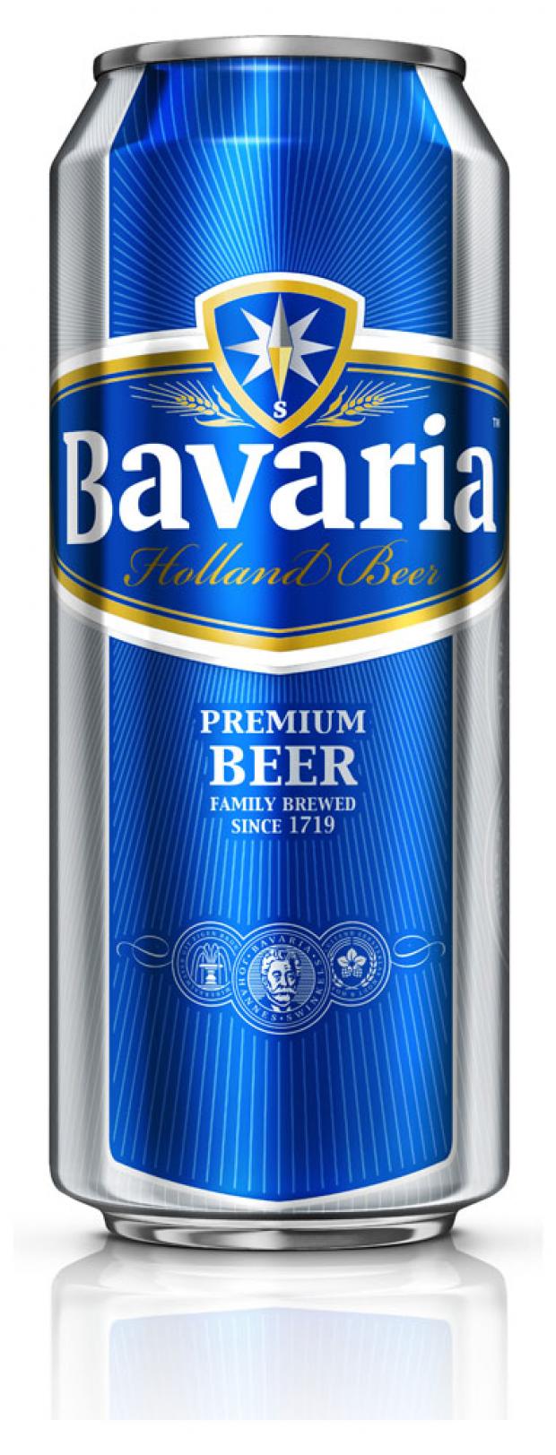 

Пиво Bavaria Premium светлое фильтрованное 4,9%, 450 мл