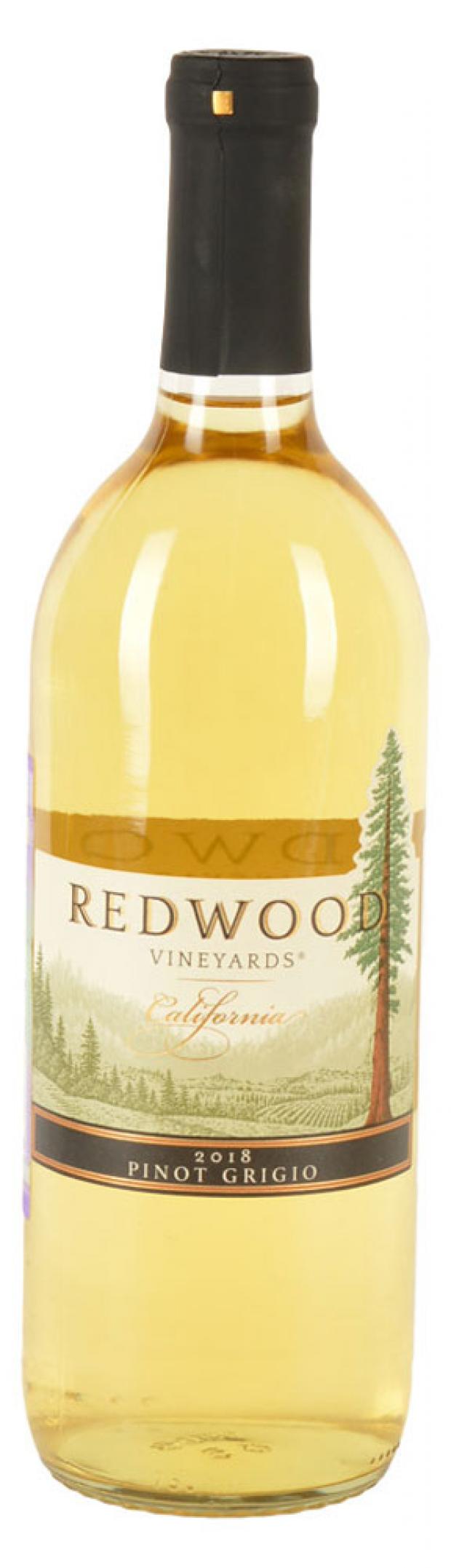 фото Вино redwood vineyards pinot grigio белое полусухое сша, 0,75 л