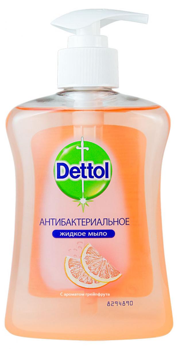 фото Мыло жидкое dettol антибактериальное с ароматом грейпфрута, 250 мл