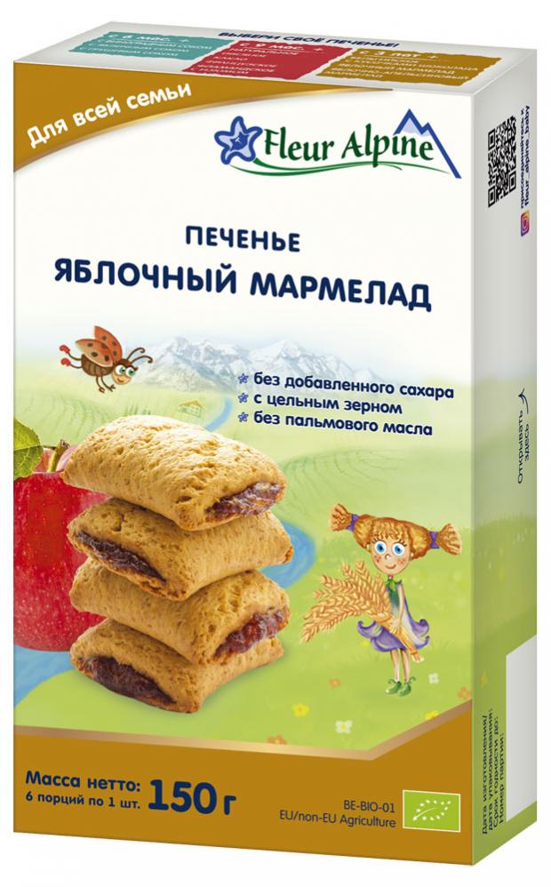 

Печенье детское Fleur Alpine Яблочный мармелад с 18 мес., 150 г