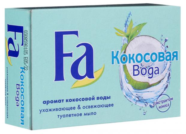 фото Мыло туалетное fa кокосовая вода с экстрактом кокоса, 90 г