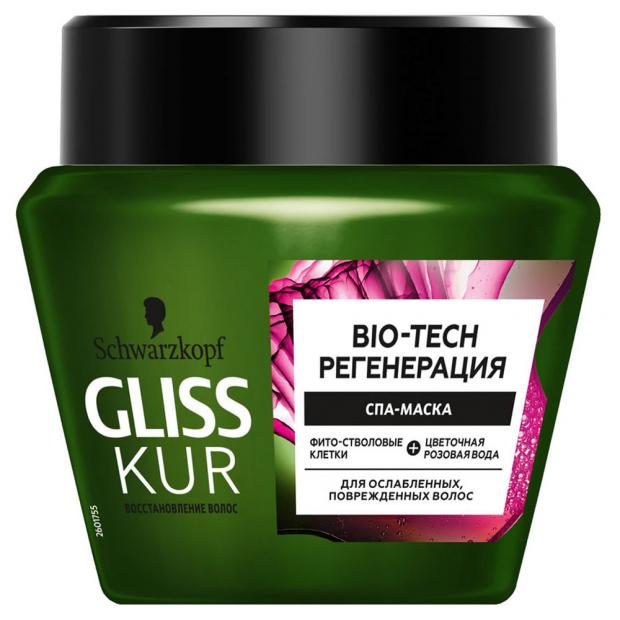 

Маска для волос Gliss Kur Bio-Tech Регенерация, 300 мл