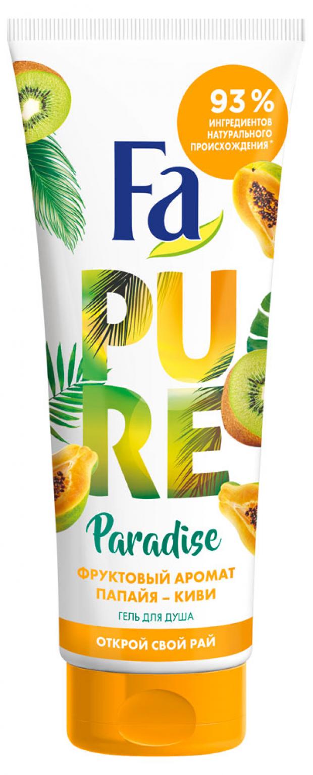 

Гель для душа Fa Pure Paradise Папайя и киви, 200 мл