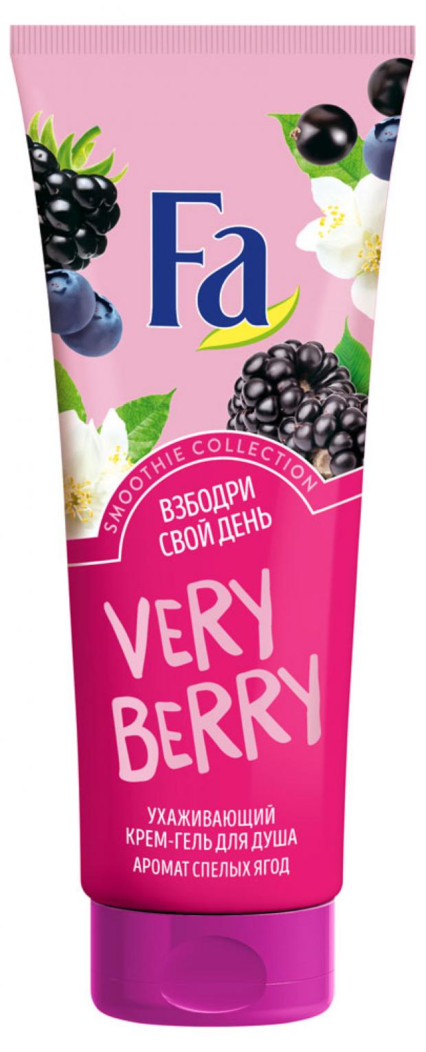 фото Крем-гель для душа fa smoothie very berry, 200 мл