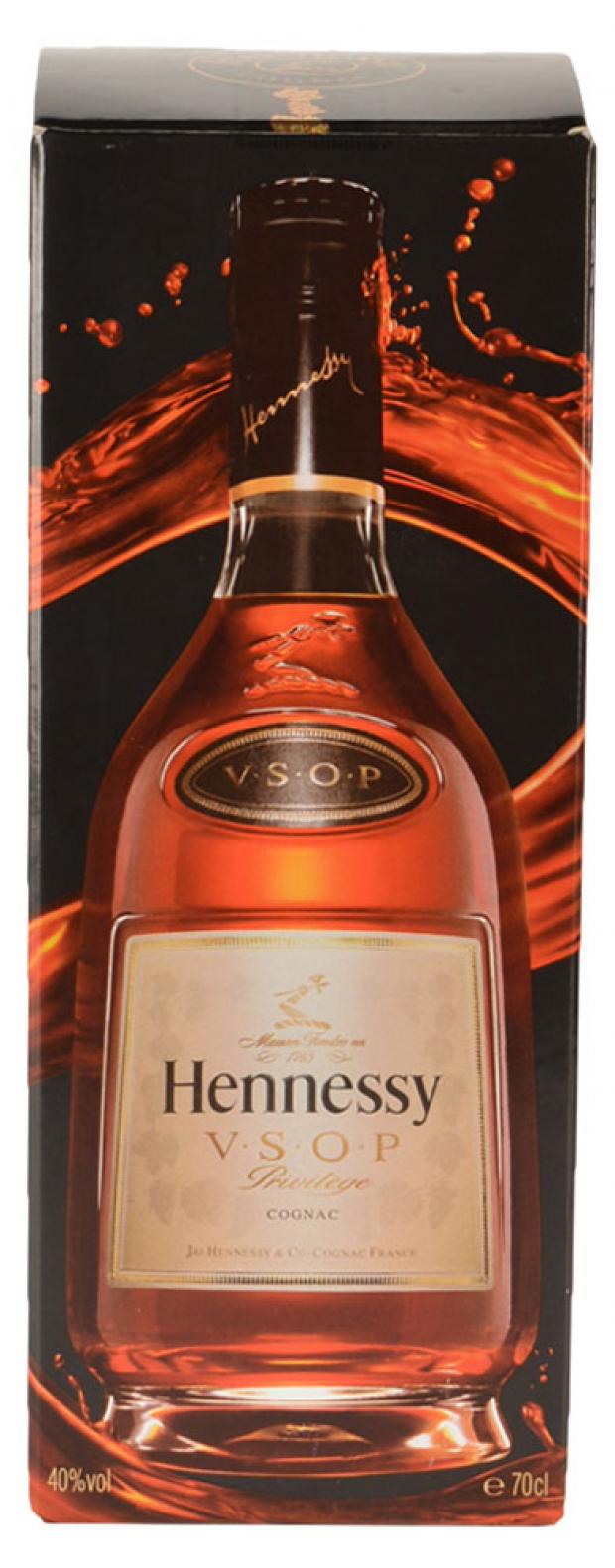 фото Коньяк hennessy v.s.o.p в подарочной упаковке франция, 0,7 л