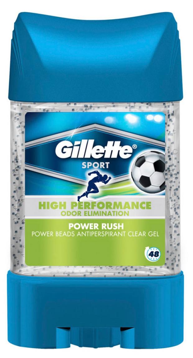 фото Дезодорант гелевый gillette power rush, 75 мл