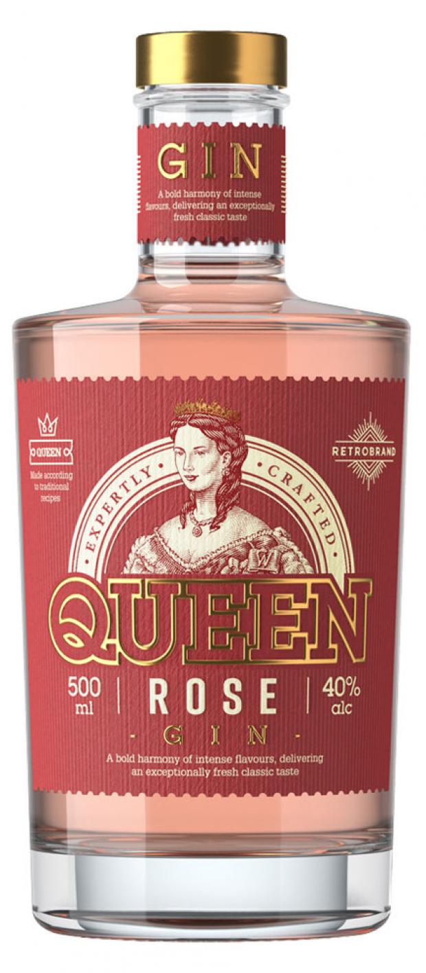 фото Джин queen rose россия, 0,5 л