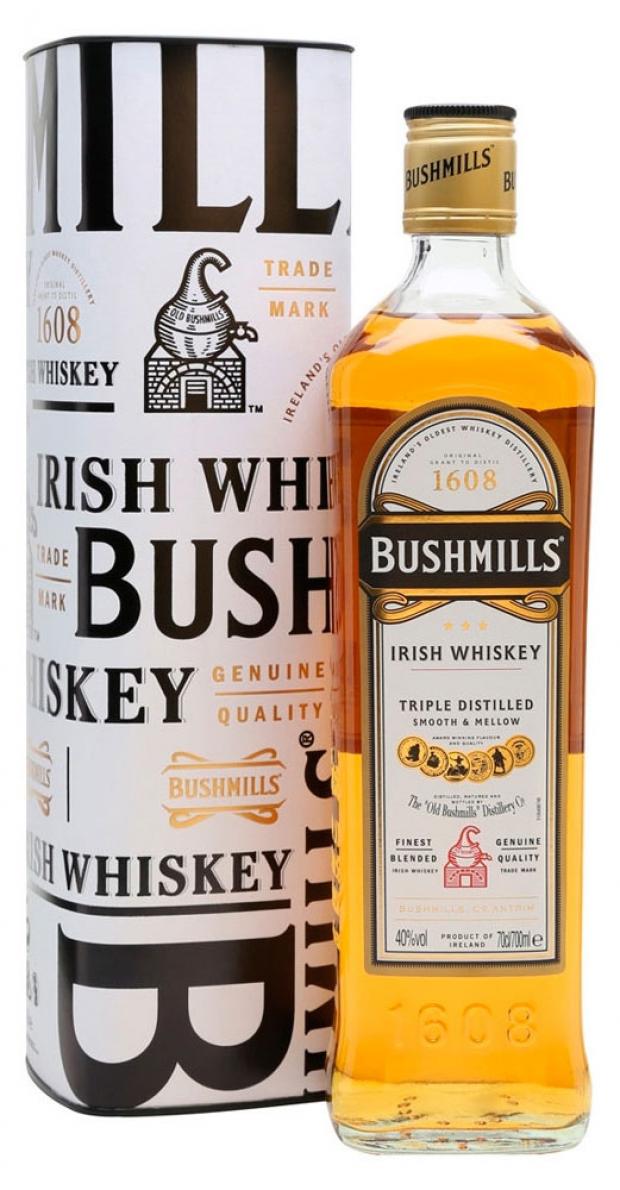 фото Виски bushmills original в подарочной упаковке ирландия, 1 л