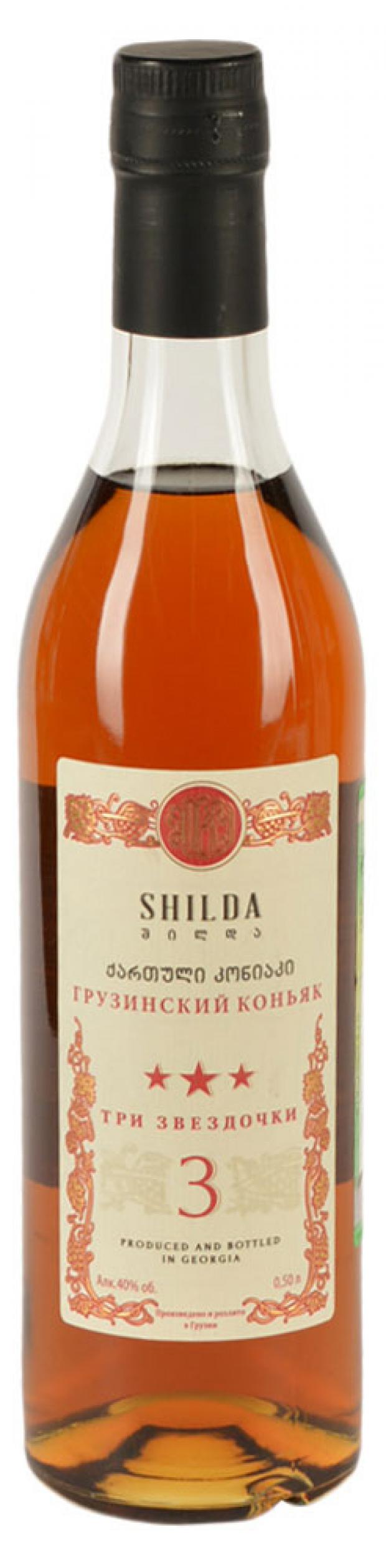 

Коньяк Shilda 3 звезды Грузия, 0,5 л