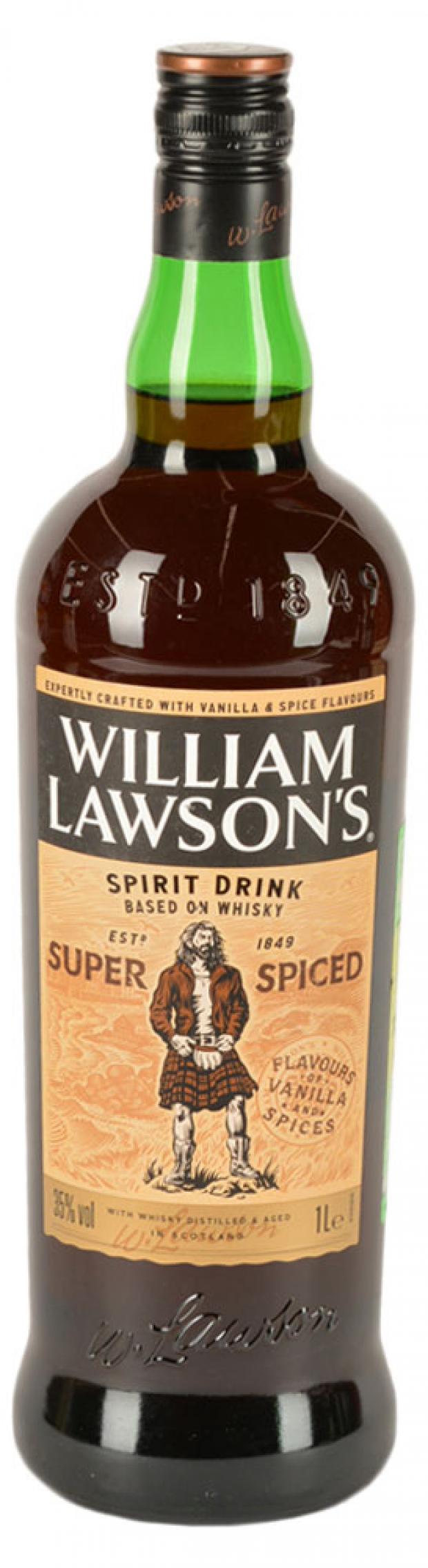 фото Виски william lawson's super spiced россия, 1 л