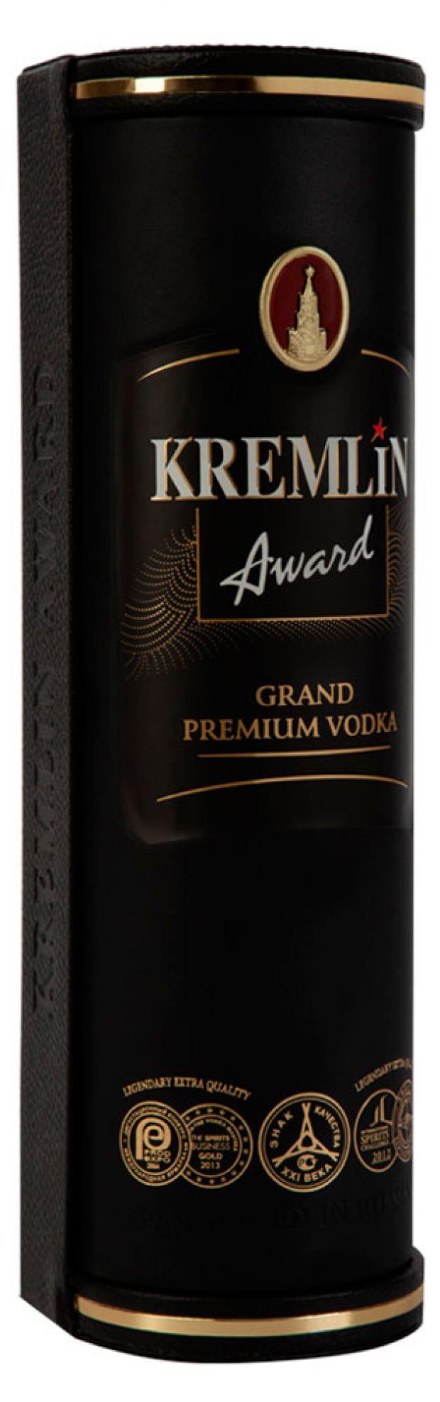 фото Водка kremlin award grand premium в тубусе россия, 0,7 л