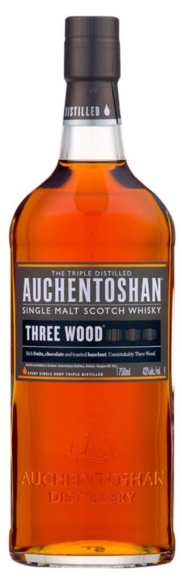 фото Виски auchentoshan three wood шотландия, 0,7 л