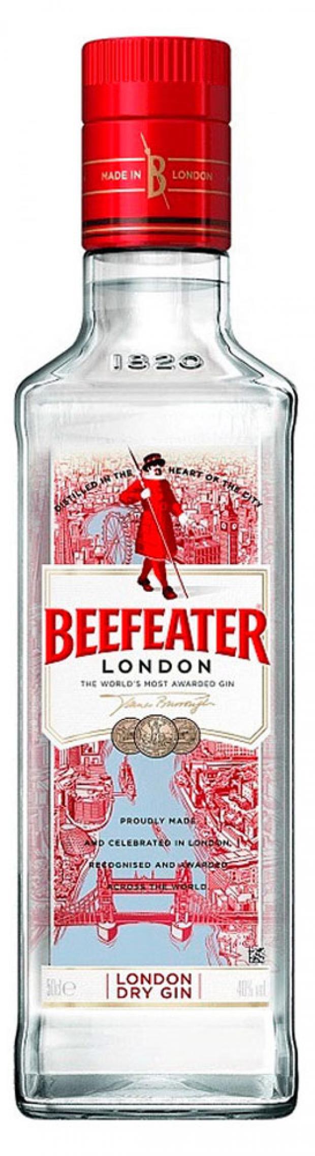 

Джин BEEFEATER London dry Великобритания, 0,05 л