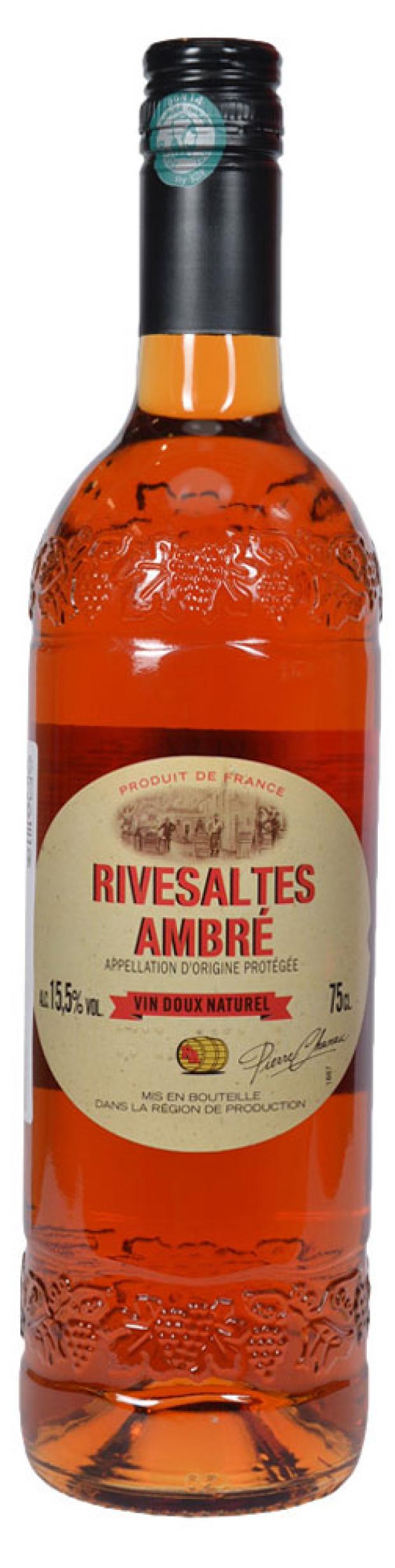 фото Вино pierre chanau rivesaltes ambre белое сладкое франция, 0,75 л