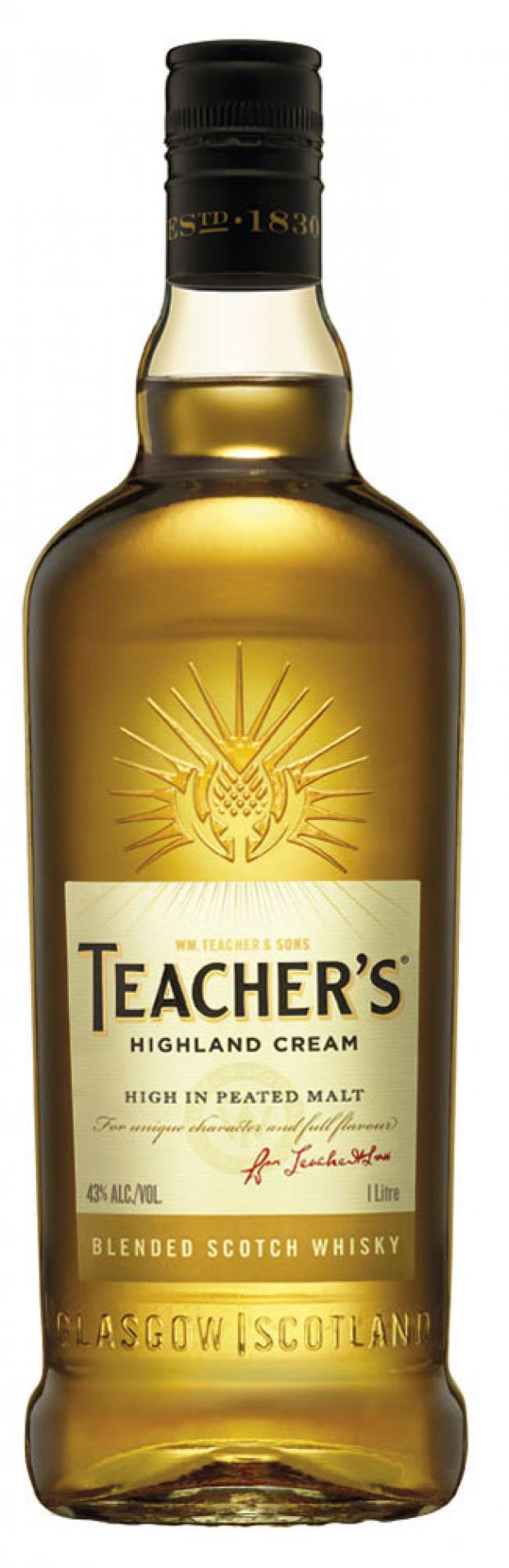 

Виски Teachers Highland cream Великобритания, 1 л