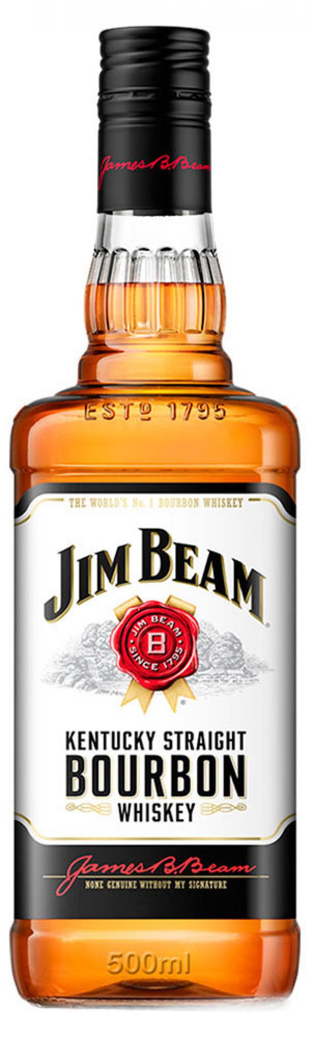 фото Виски jim beam bourbon сша, 0,5 л