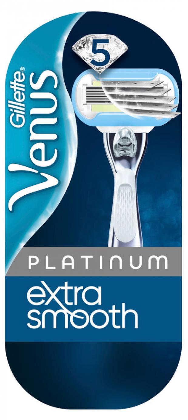 

Бритва Gillette Venus Platinum с 1 сменной касетой, 1 шт