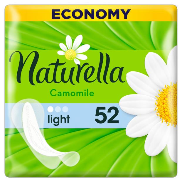 Прокладки ежедневные Naturella Light аромат ромашки, 52 шт