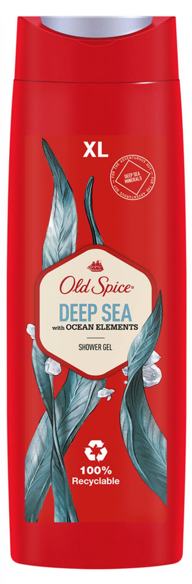 фото Гель для душа мужской old spice deep sea, 400 мл